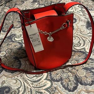 NWT Calvin Klein red purse.